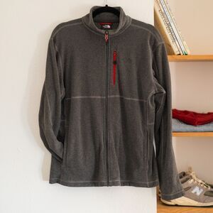 The North Face men's Polartec full zip fleece – M